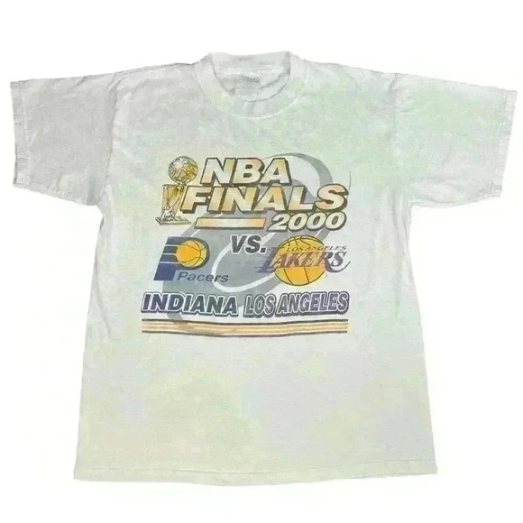 American Vintage Other - Vintage y2k lakers vs pacers 2000s NBA finals graphic tshirt size large